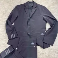 アディダス × ISETAN コラボ セットアップスーツ　アイコン　洗える　黒