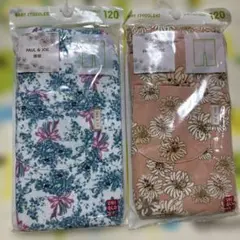 【新品・未開封】ユニクロ レギンス (7分丈) PAUL&JOE 2枚セット