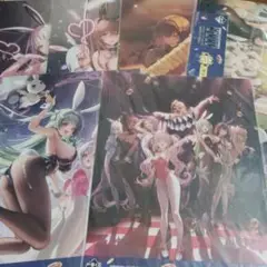 一番くじ 勝利の女神 ニケ NIKKE H賞 クリアポスター ７点セット