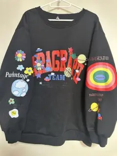 PARAGRAPH パラグラフ スマイル ハッピー スウェット