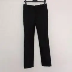 UNIQLO スマートスリムストレートパンツ(WOMEN 61) ブラック