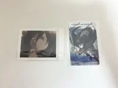 進撃の巨人 ミカサ ぱしゃこれ セリア カード