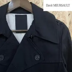 状態◎ Davit MEURSAULT ダヴィットモルソー ショートトレンチ S