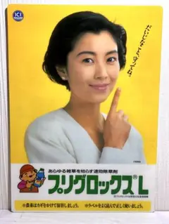 手塚理美下敷　A4サイズ