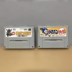 ドカポン王国IV & 外伝 セット　スーパーファミコンソフト