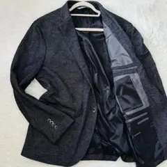 極美品✨インターメッツォ　テーラードジャケット　XXL ブラック　大きいサイズ