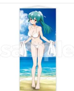 dmmスクラッチ　魔法少女にあこがれて A賞等身大タペストリー 水神小夜　水着