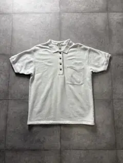 90s 白タグ Eddie Bauer エディバウアー ホワイト 白 ポロシャツ