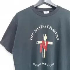 JERZEES IHC MYSTERY PLAYERS Tシャツ 黒 L A8