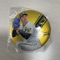 阪神タイガース 青柳晃洋 シークレット ゴールデン缶バッジ