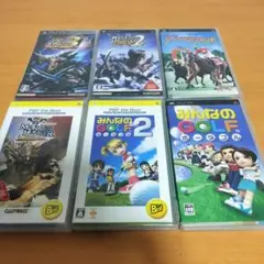 PSPソフトセット まとめ売り　６本