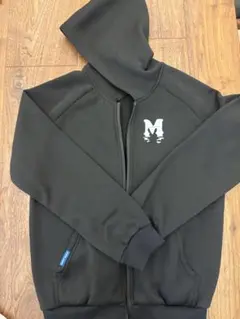 MAKE COURSEM'S 黒 ジッパーパーカー