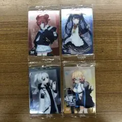 4枚セット ① ブルーアーカイブ　ウエハース4 カード