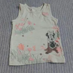 Disney ミニーマウス ノースリーブタンクトップ 120