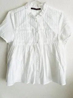 新品ユニクロ　白ブラウス　¥6990