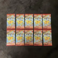 ポケモンカード マクドナルド 2025 10パックセット