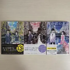 僕が愛したすべての君へ　君を愛したひとりの僕へ　僕が君の名前を呼ぶから3冊セット