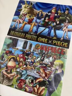 ONE PIECE クリアファイル2枚セット