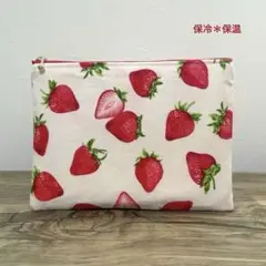 20cm　保冷ポーチ ハンドメイド