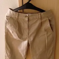 PLSTベージュ チノパン