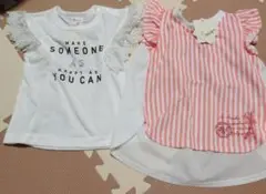 女児　Tシャツ　まとめ売り　90