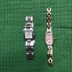 腕時計SEIkOゴールドと シルバー　ジャンク