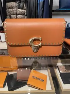 【COACH】ストゥディオ ショルダー バッグ・リベット 完売品