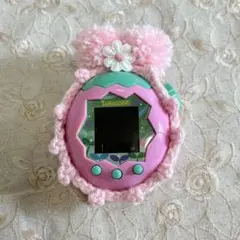 たまごっちパラダイス カバー かぎ編み うさポン ピンク