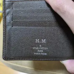 LOUIS VUITTON 二つ折り財布 ブラウン