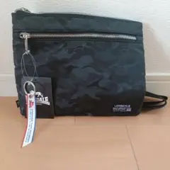 LONSDALE ブラックカモフラージュ ショルダーバッグ