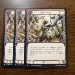 fab 鉄拳の試練　3枚
