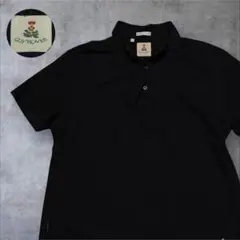 GUY ROVER Oxford Polo shirt ブラック メンズ L