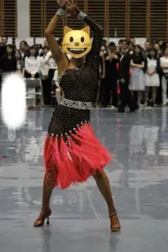 ヤナギダダンス　ピンク　ラテンドレス　ハートYANAGIDA danceWear ヤナギダダンス ピンク ラテンドレス ハートYANAGIDA danceWear