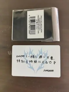 ENHYPEN ジョンウォン　大阪ヤンマースタジアム　 メッセージカード