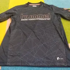 美品　hummel 幾何学模様 Tシャツ