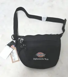 Dickies ブラック ボディバッグ
