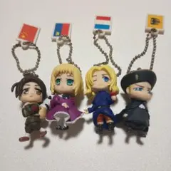 ヘタリア　キーホルダー　フィギュア　ちびたりあ