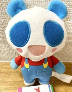 アニマル横町　オーバーオールぬいぐるみ　イッサ