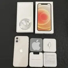 Apple iPhone 12 ホワイト 本体と付属品セット