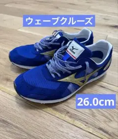 ミズノ ウェーブクルーズ 26.0cm マラソン 駅伝Mizuno ランニング
