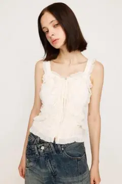 SLY SHEER SQUEEZE CAMI トップス