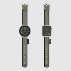Apple Watchバンド　TIMEFLIK KANGOL コラボ　カーキ