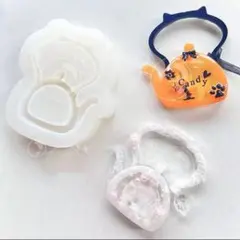 シリコンモールド　やかん　アフタヌーンティー　シャカシャカ　シェイカーモールド