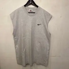 90's NIKE ノースリーブ　グレー ナイキ ベトナム製 USA製 tシャツ