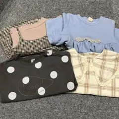 女の子　80 90 長袖　プティマイン テータテート