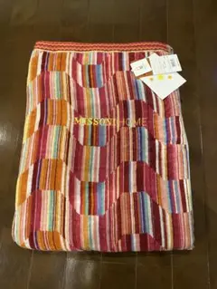 【新品・訳あり】MISSONIミッソーニ　日本製タオルケット　西川 MISSONI - 限界価格 大人気のミッソーニ 昭和西川 今治製