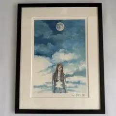 限定106 鶴田謙二　直筆サイン入りカラー複製原画「さすらいエマノン」 限定106 鶴田謙二 直筆サイン入りカラー複製原画「さすらい