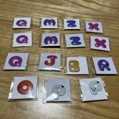Care Bears アルファベット ステッカー 15枚セット