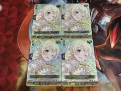 ヴァンガード　バンドリ　Pastel*Palettes 白鷺千聖　EX 4枚