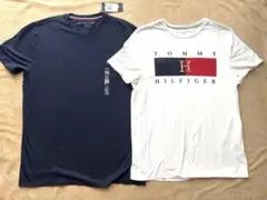【新品未使用＆ほぼ未使用】トミーヒルフィガー 半袖シャツ 2枚セット